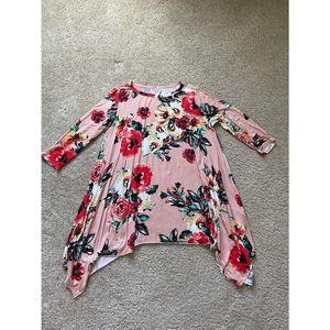 Floral Maternity Shirt